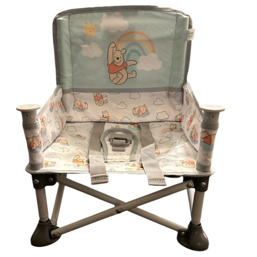Disney Winnie the Pooh pop n sit portable high/ chair